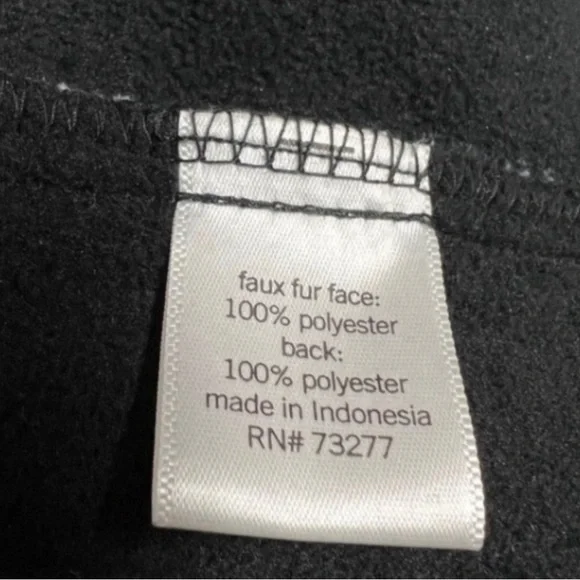 Sonoma fleece jacket Buffalo plaid open front - Picture 4 of 5